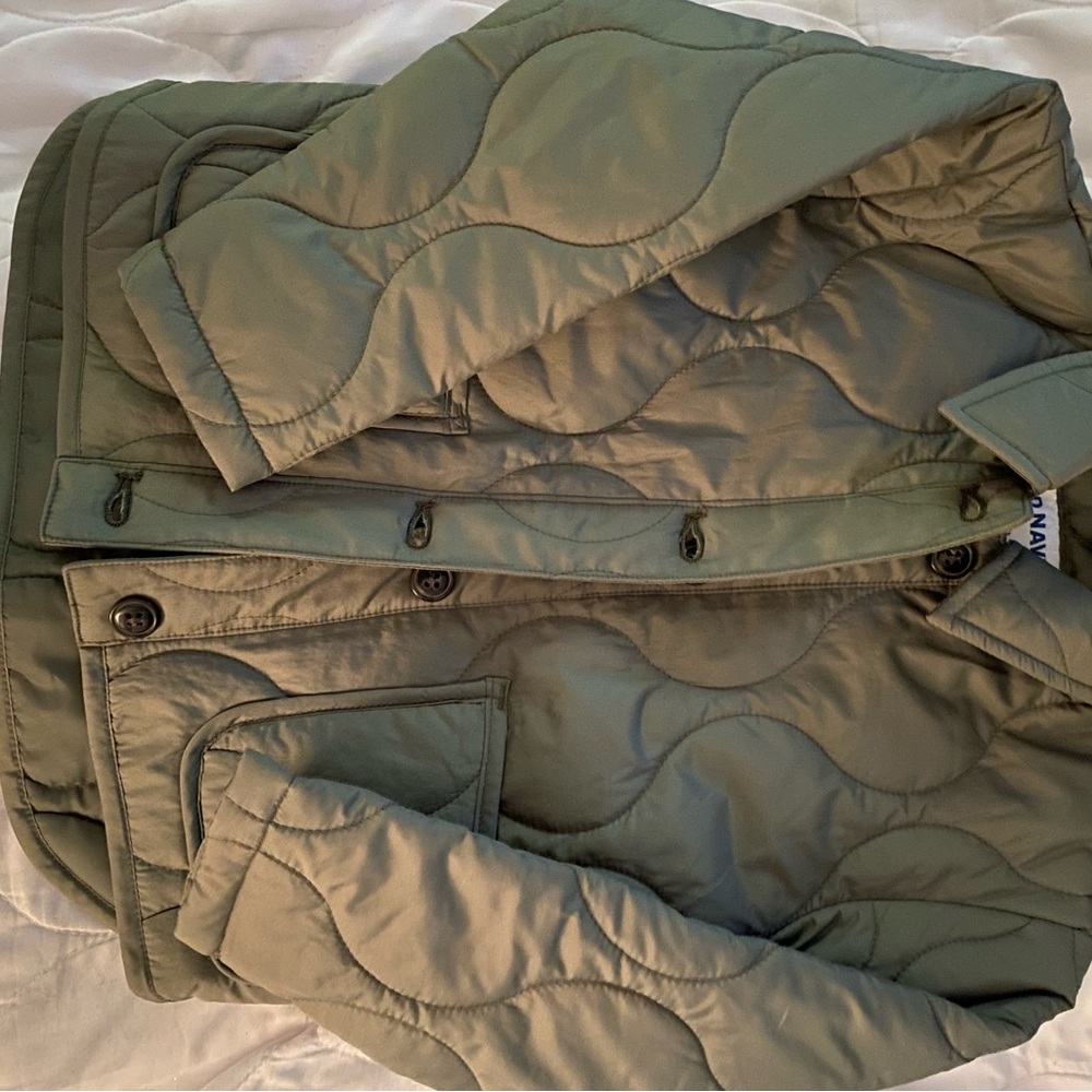 GAP Olive Green Quilted Jacket